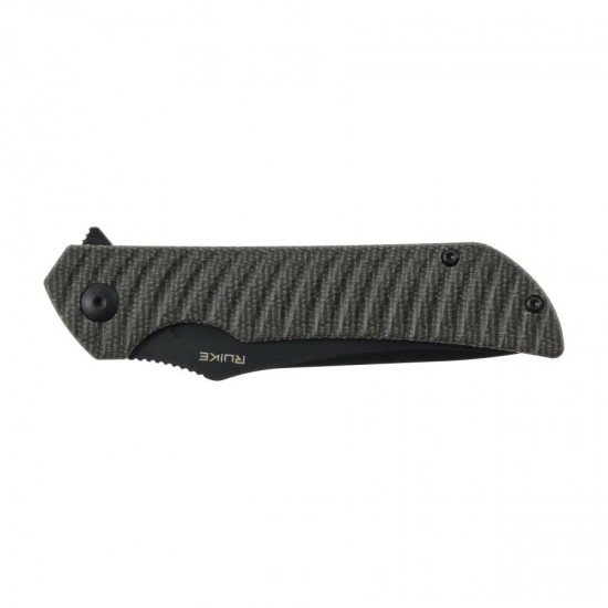 Ruike P123-MB Micarta Negra Acero 14C28N Ruike P123-MB Micarta Negra Acero 14C28N