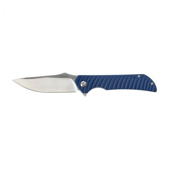 Ruike P123-ME Micarta Azul Acero 14C28N Ruike P123-ME Micarta Azul Acero 14C28N