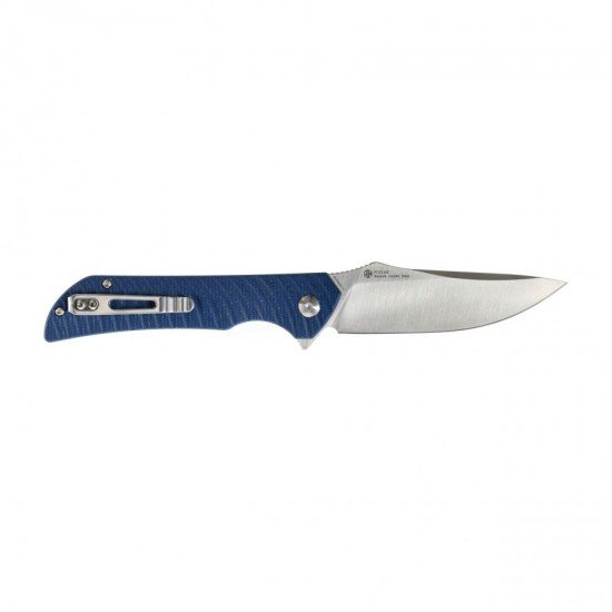 Ruike P123-ME Micarta Azul Acero 14C28N Ruike P123-ME Micarta Azul Acero 14C28N