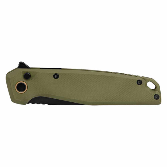 Ruike P-873-G  G10-Verde Acero inoxidable Sandvik 14C28N