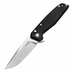 Ruike P-873-MB G10-Negro Acero inoxidable Sandvik 14C28N