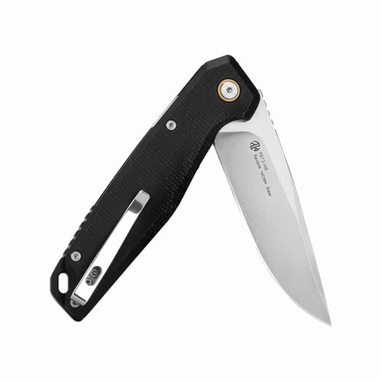 Ruike P-873-MB G10-Negro Acero inoxidable Sandvik 14C28N