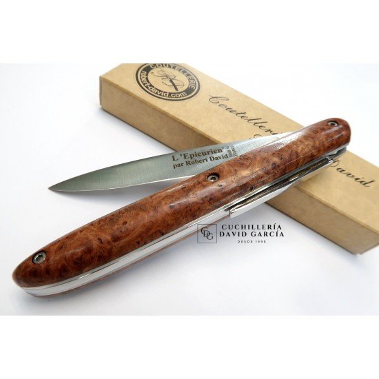 Robert David L'Epicurien Madera Amboina con Clip 01RD012 Robert David L'Epicurien Madera Amboina con Clip 01RD012
