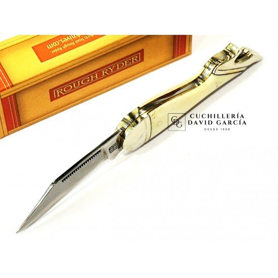Rough Rider Small Hueso Blanco RR148 Rough Rider Small Hueso Blanco RR148