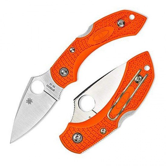 Spyderco Dragonfly 2 C28POR2  FRN Naranja Filo Liso