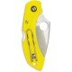 Spyderco Dragonfly 2 SALT  C28PYL2  FRN Amarillo Filo Liso