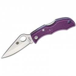 Spyderco LADYBUG 3 LPRP3 FRN Púrpura Filo Liso