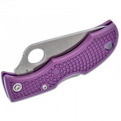 Spyderco LADYBUG 3 LPRP3 FRN Púrpura Filo Liso