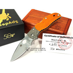 Spyderco Native 5 - 50º Aniversario C41BA50TH