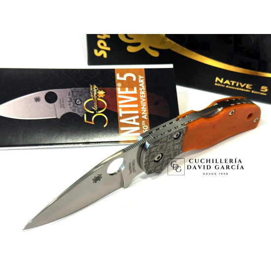 Spyderco Native 5 - 50º Aniversario C41BA50TH