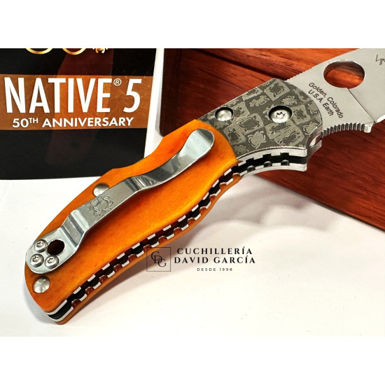 Spyderco Native 5 - 50º Aniversario C41BA50TH