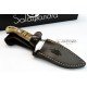 Cuchillo Salamandra Asta Carnero Acero Böhler N695 Cuchillo Salamandra Asta Carnero Acero Böhler N695