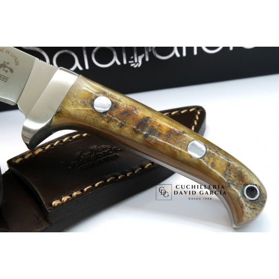 Cuchillo Salamandra Asta Carnero Acero Böhler N695 Cuchillo Salamandra Asta Carnero Acero Böhler N695
