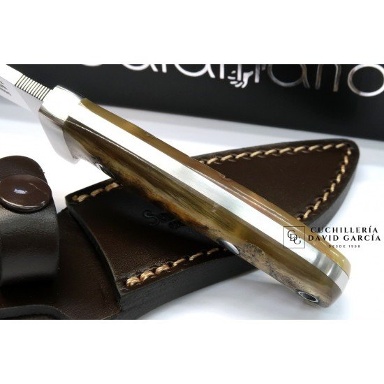 Cuchillo Salamandra Asta Carnero Acero Böhler N695 Cuchillo Salamandra Asta Carnero Acero Böhler N695