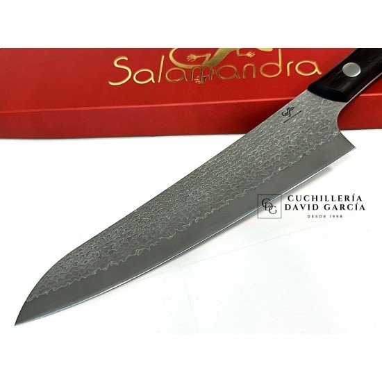 Cuchillo Salamandra Cocina Altea VG-1O 67 Capas Madera Palosanto del Rio Cuchillo Salamandra Cocina Altea VG-1O 67 Capas Madera Palosanto del Rio
