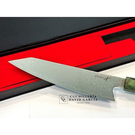Cuchillo Salamadra Inari Kiritsuke VG-1O 67 Capas Abedul Estabilizado Cuchillo Salamadra Inari Kiritsuke VG-1O 67 Capas Abedul Estabilizado