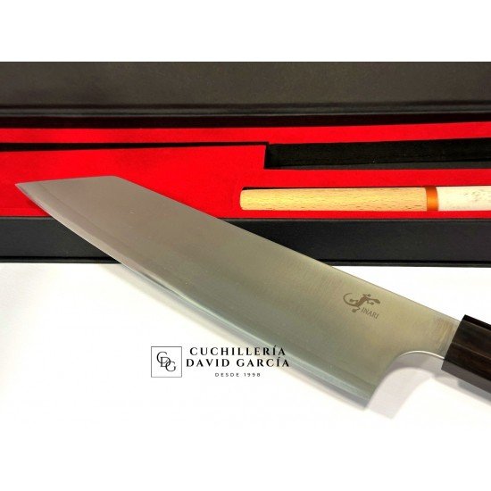 Cuchillo Salamandra Inari Kiritsuke Acero Tamahagane