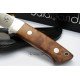 Cuchillo Salamandra tipo Loveless Madera de Tuya Acero N695 Cuchillo Salamandra tipo Loveless Madera de Tuya Acero N695