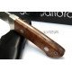 Cuchillo Salamandra tipo Loveless Madera de Tuya Acero N695