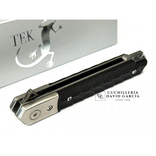Salamandra Tek Acero Damasco G-10 con funda 840525 Salamandra Tek Acero Damasco G-10 con funda 840525