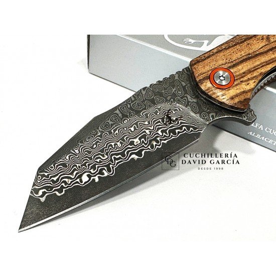 Salamandra Tek  Damasco VG10 Madera Zembrano 844525