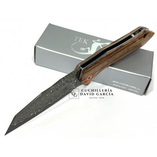 Salamandra Tek  Damasco VG10 Madera Zembrano 844525