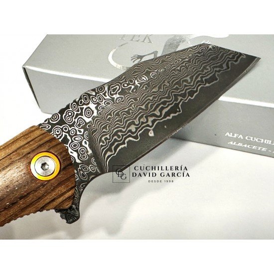 Salamandra Tek  Damasco VG10 Madera Zembrano 844525