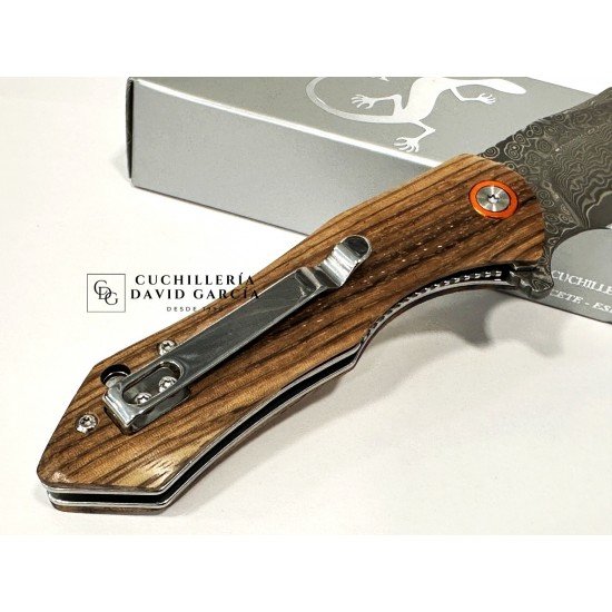 Salamandra Tek  Damasco VG10 Madera Zembrano 844525