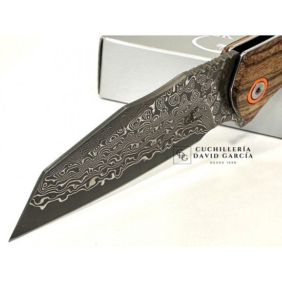 Salamandra Tek  Damasco VG10 Madera Zembrano 844525