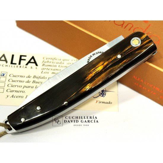 Salamandra  Asta de Búfalo Dorado 100802