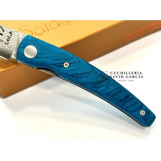 Salamandra Lola VG10 Damasco 67 capas Juma Turquesa Salamandra Lola VG10 Damasco 67 capas Juma Turquesa