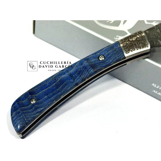 Salamandra Tek  Damasco VG10 Madera Abedul Estabilizada 840525