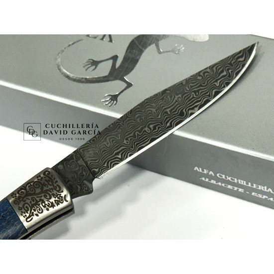 Salamandra Tek  Damasco VG10 Madera Abedul Estabilizada 840525