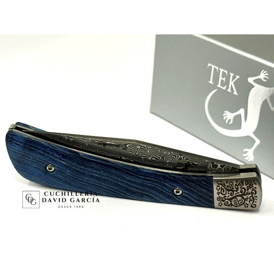 Salamandra Tek  Damasco VG10 Madera Abedul Estabilizada 840525