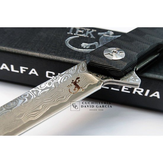 Salamandra Tek Acero Damasco G10 819525 Salamandra Tek Acero Damasco G10 819525