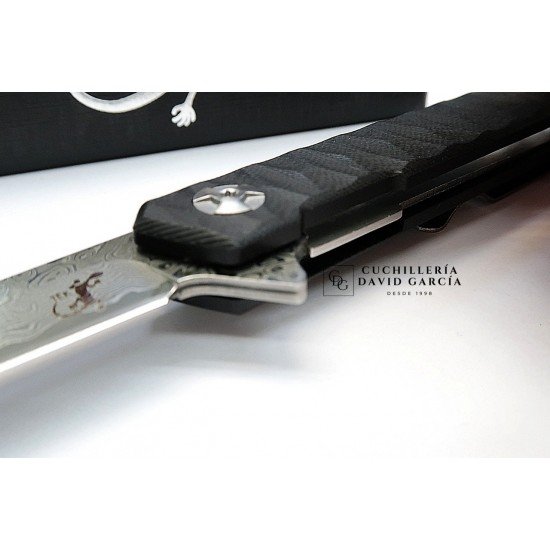 Salamandra Tek Acero Damasco G10 819525 Salamandra Tek Acero Damasco G10 819525
