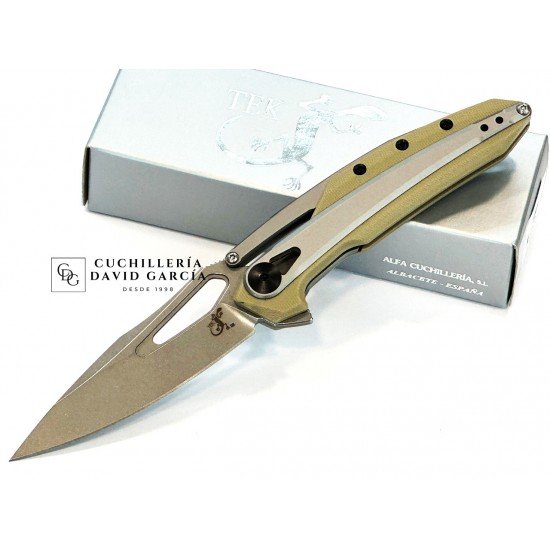 Salamandra Tek G10 Acero D2 833522 Salamandra Tek G10 Acero D2 833522