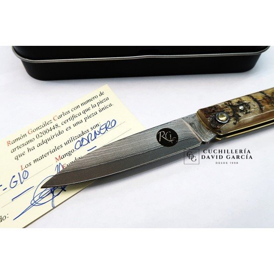 RGC Knife Limited Edition of 1  piece VG10 33 layers Asta Ram