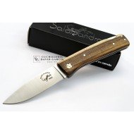 Salamandra Aura Madera de Pistacho Acero Bohler N690 