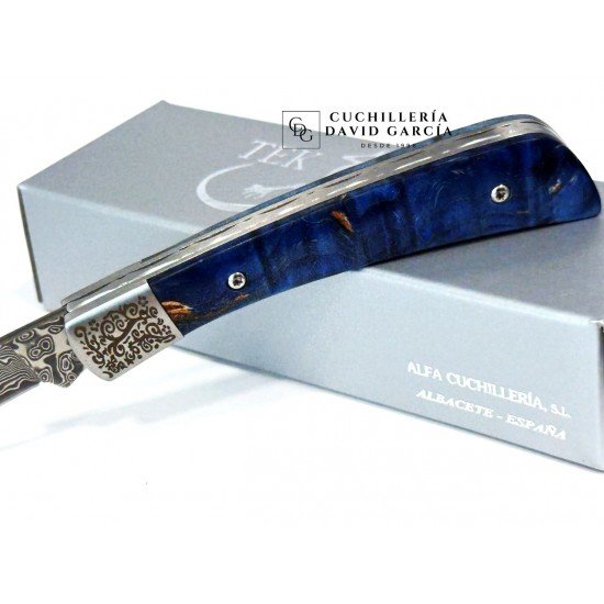 Salamandra Tek Acero Damasco VG-10 Madera Abedul 840525 Salamandra Tek Acero Damasco VG-10 Madera Abedul 840525