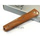 Salamandra Tek Acero Damasco Madera Cocobolo 839525 Salamandra Tek Acero Damasco Madera Cocobolo 839525