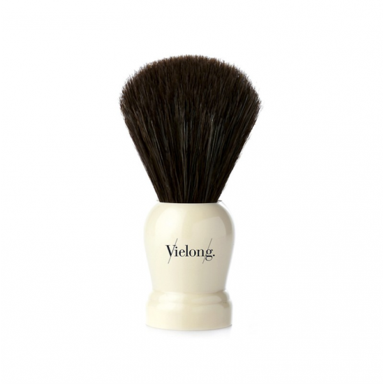 Brocha para Afeitar Alter Marfil Pelo de Caballo Negro con Mango de Metacrilato B1708 Brocha para Afeitar Alter Marfil Pelo de Caballo Negro con Mango de Metacrilato B1708