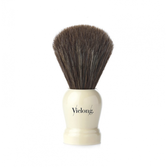 Brocha para Afeitar Alter Marfil Pelo de Caballo Negro con Mango de Metacrilato B1709 Brocha para Afeitar Alter Marfil Pelo de Caballo Negro con Mango de Metacrilato B1709