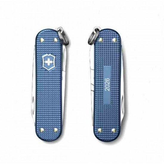 Victorinox Classic Alox Edición Limitada 2026 Azul Glacial 0.6221.L26