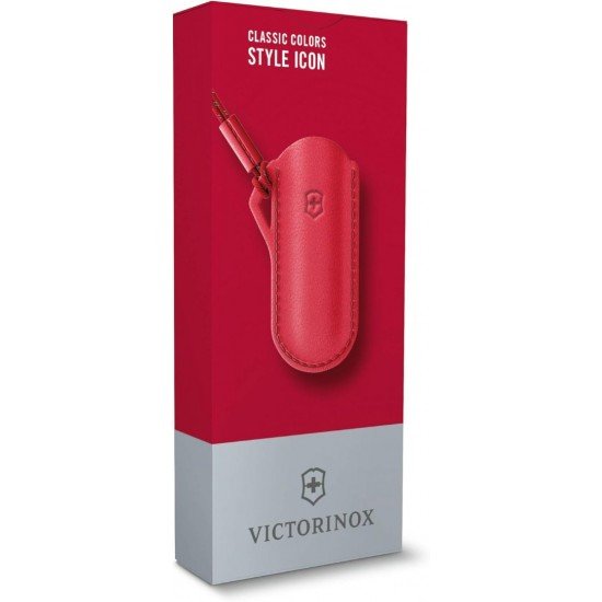 Victorinox Funda de Piel Style roja 40670 