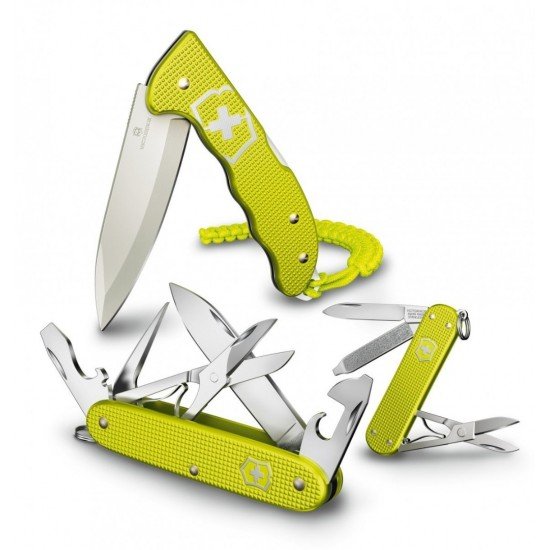 Victorinox Pioneer X Alox Edición limitada Amarillo Electrico 2023 0.8231.L23 Victorinox Pioneer X Alox Edición limitada Amarillo Electrico 2023 0.8231.L23
