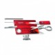 Victorinox Swiss Card Lite 13 Usus Rojo Traslucido 07300.T