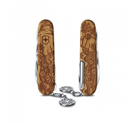 Victorinox Super Tinker Wood Winter Magic Edición Limitada 2022 1.4701.63E1