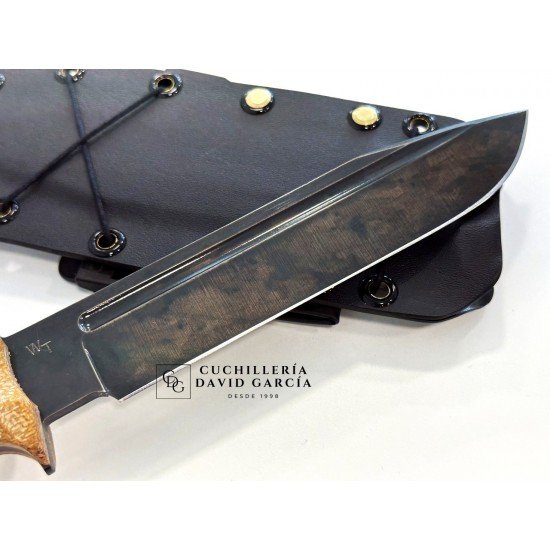 Wander Tactical Centuria Marble Micarta Marrón Wander Tactical Centuria Marble Micarta Marrón