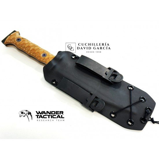 Wander Tactical Centuria Marble Micarta Marrón Wander Tactical Centuria Marble Micarta Marrón